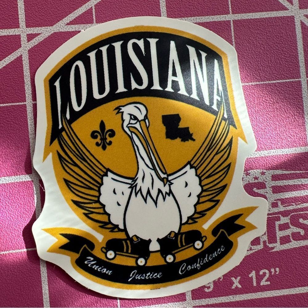 💜13/$13 +Bundle Sticker Sale | Travel Louisiana Waterproof Sticker